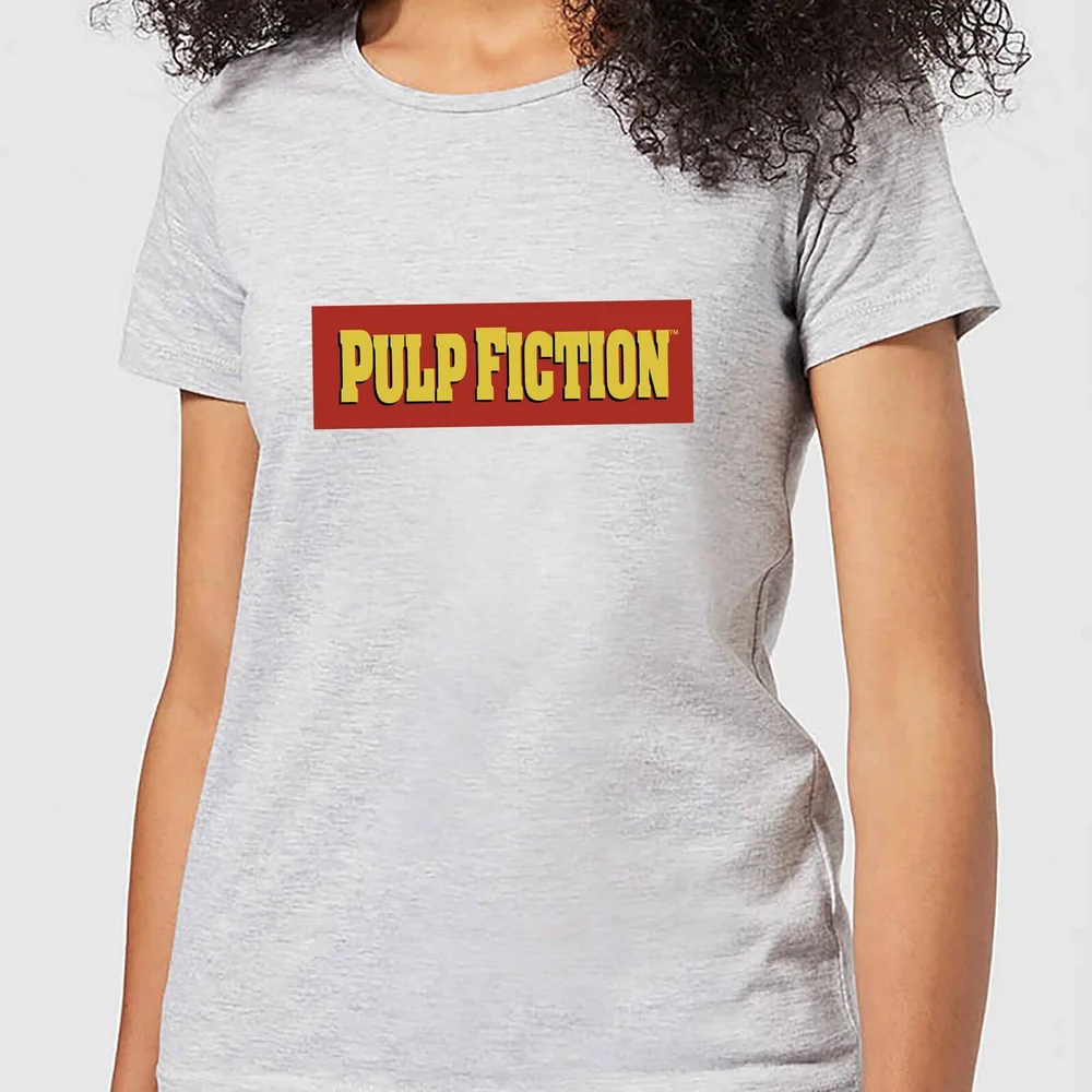T-Shirt Femme Logo Pulp Fiction - Gris - S Image 1