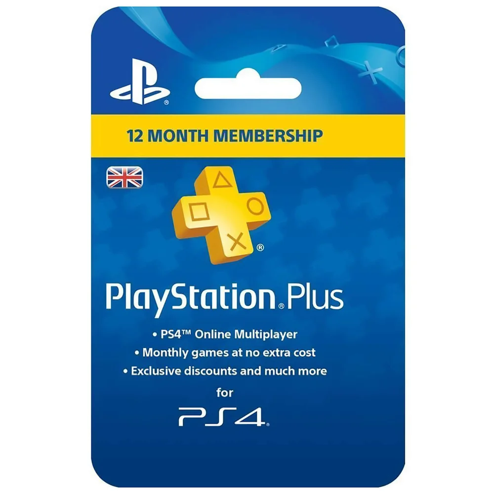 Abonnement Playstation Plus 12 Mois Image 1