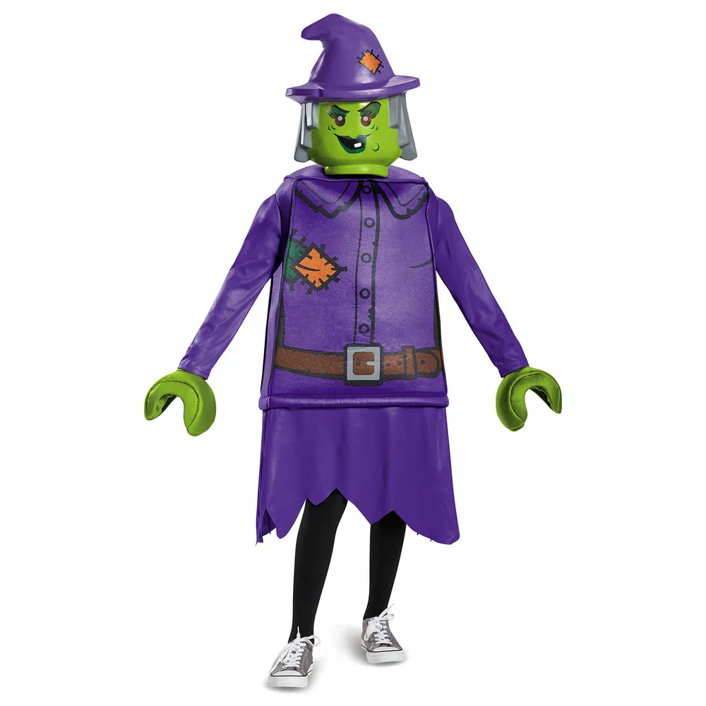 LEGO Iconic Kids Witch Classic Halloween Fancy Dress - White - S/4-6 Years - Blanc Image 1