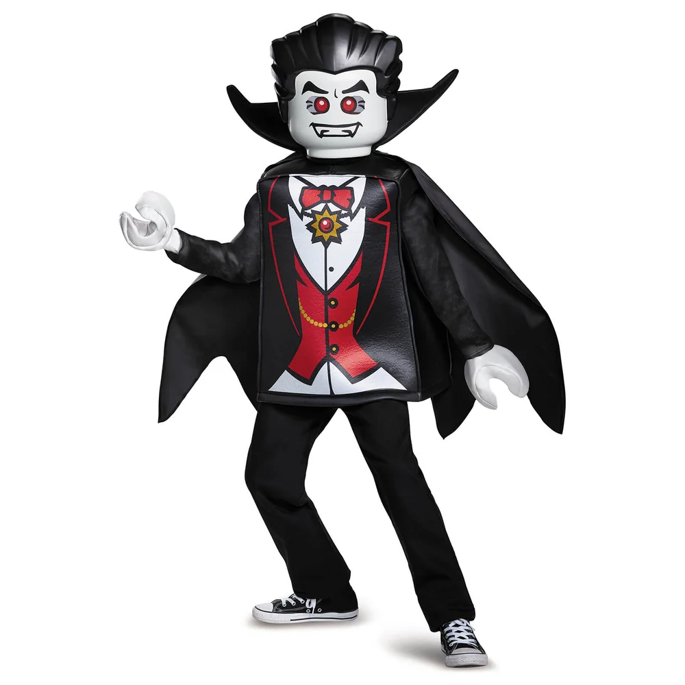 LEGO Iconic Kids Vampire Classic Halloween Fancy Dress - Black - S/4-6 Years - Noir Image 1