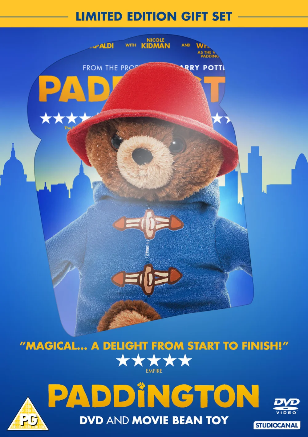 Paddington DVD & Plush Toy Gift Set Image 1