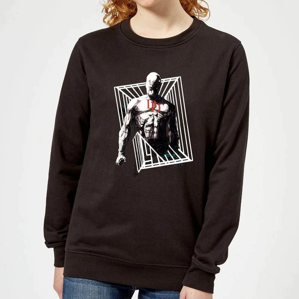 Sweat Femme Daredevil Cage - Marvel Knights - Noir - S Image 1