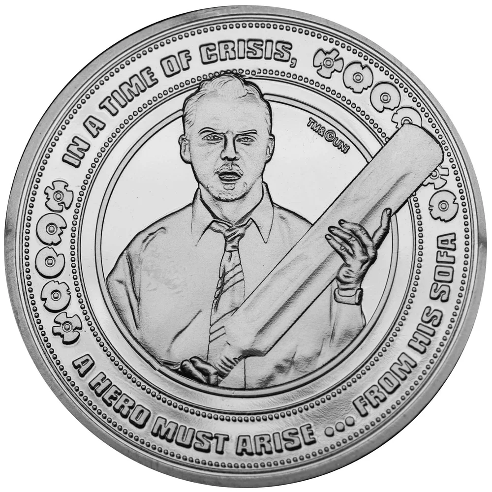 Shaun of the Dead Pièce de collection en édition limitée : Variante en argent Image 1