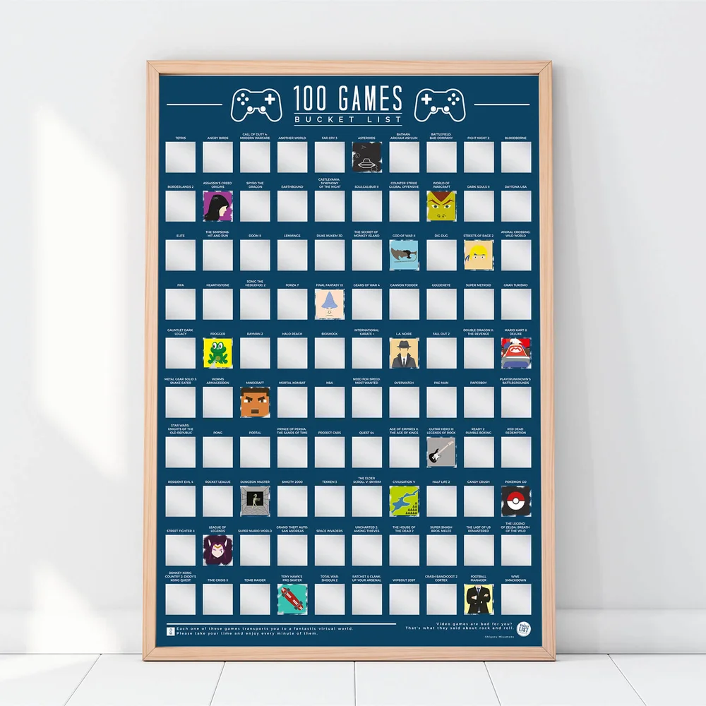 Poster 100 jeux auxquels jouer Image 1
