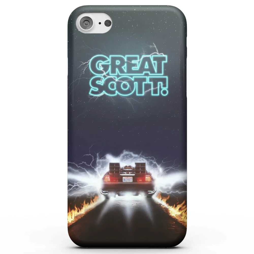 Coque Smartphone Retour Vers le Futur pour iPhone et Android - iPhone 5/5s - Coque Simple Matte Image 1