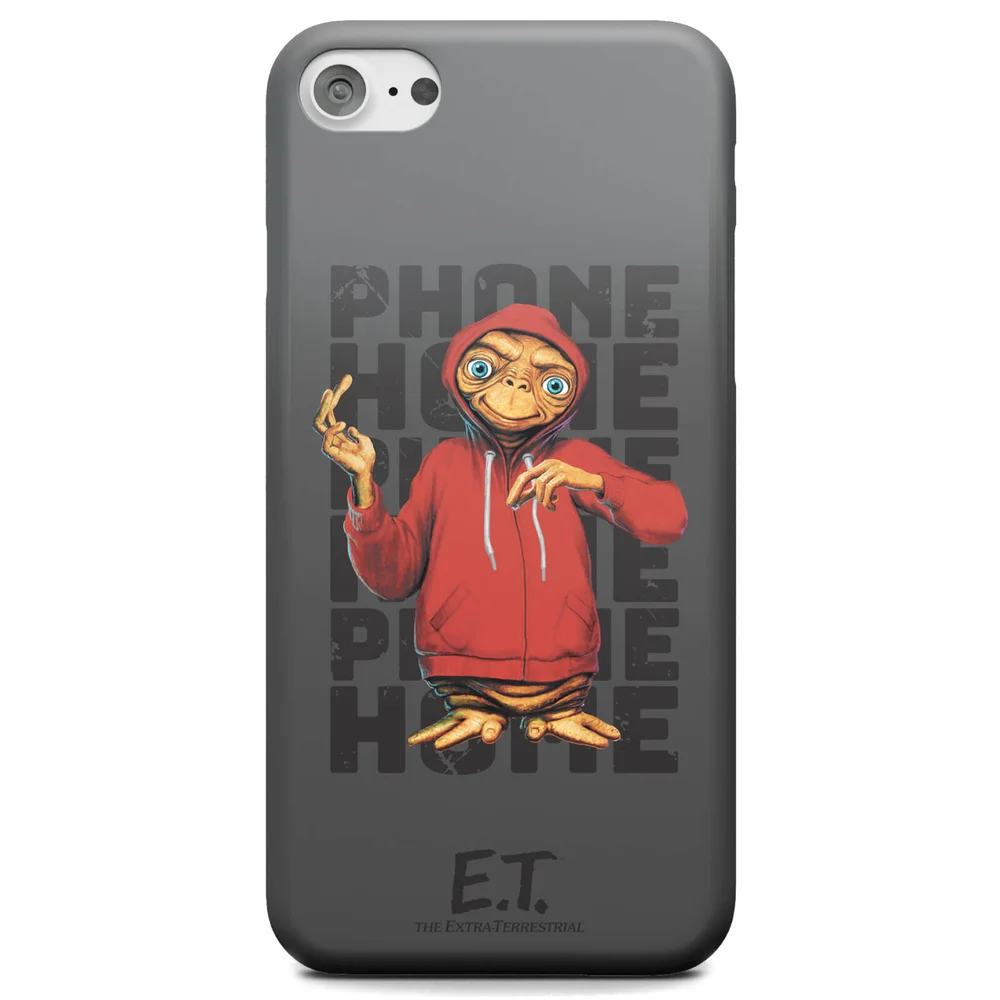 Coque Smartphone ET Téléphone Maison pour iPhone et Android - iPhone 5/5s - Coque Simple Matte Image 1