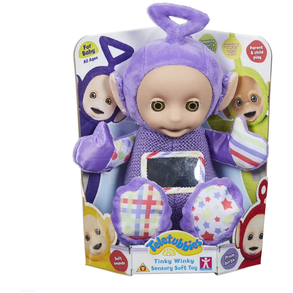 Teletubbies Tinky Winky Sensory Soft Toy Image 1