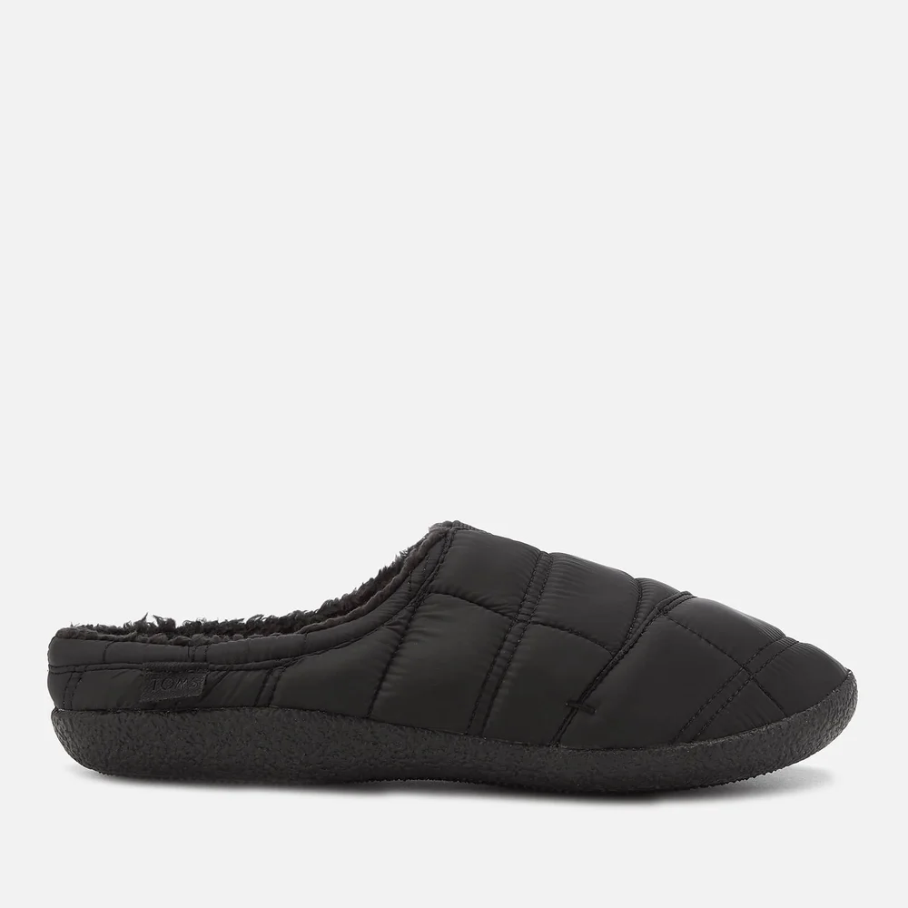 TOMS Men's Berkeley Quilted Slippers - Black - UK 7 - Noir Image 1