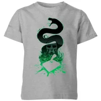 T-Shirt Enfant Silhouette de Nagini - Harry Potter - Gris - undefined undefined