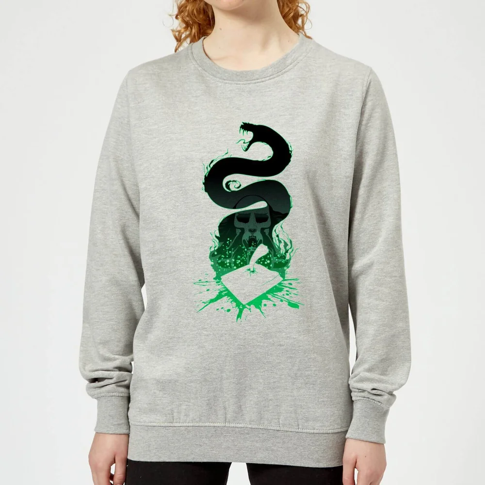 Sweat Femme Silhouette de Nagini - Harry Potter - Gris - 3XL - Gris Image 1