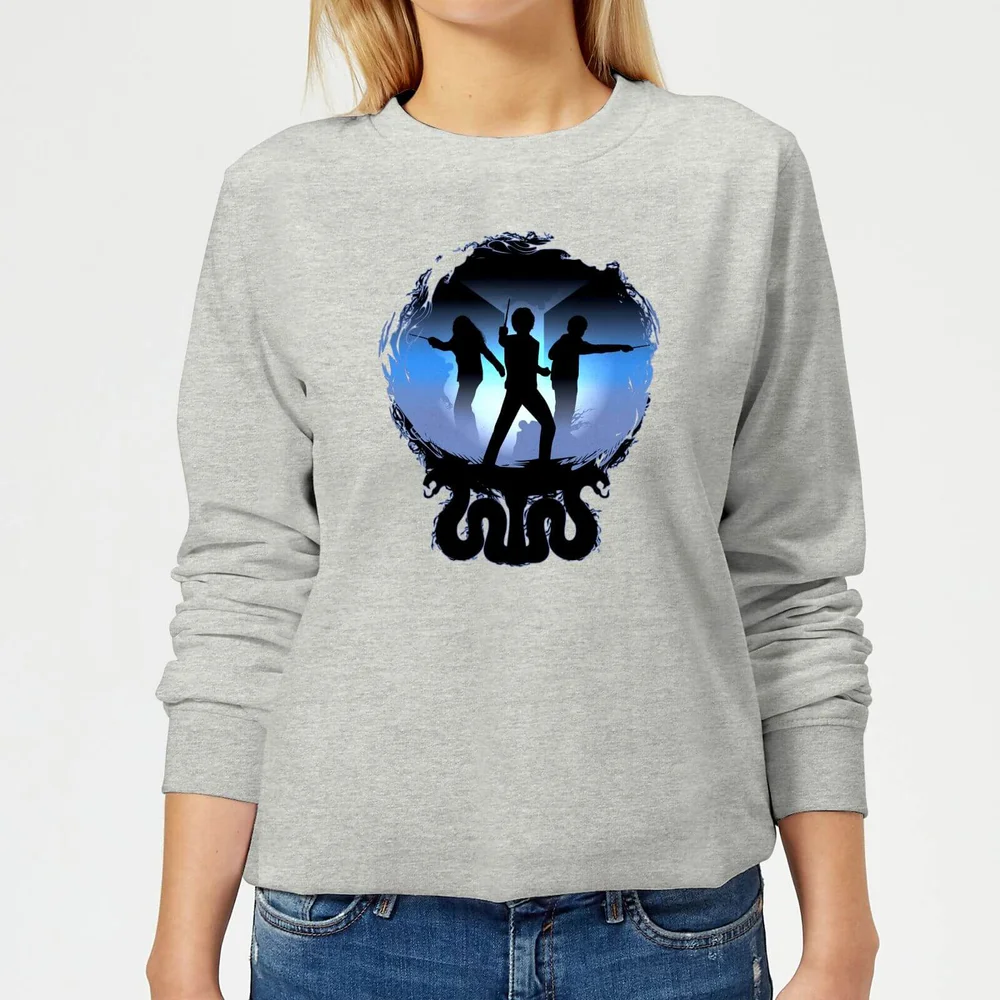 Sweat Femme Silhouette de Bataille - Harry Potter - Gris - 3XL Image 1