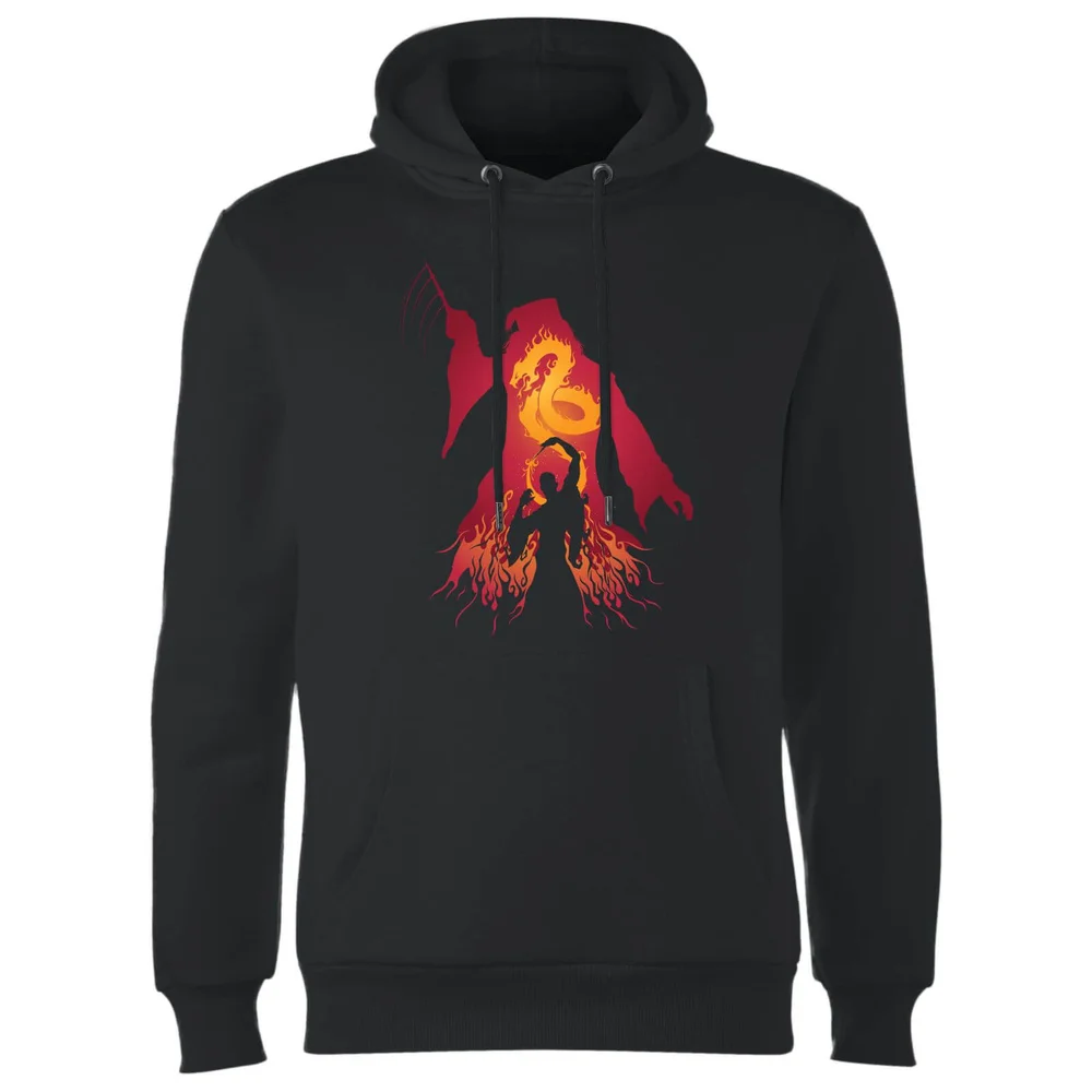 Sweat à Capuche Homme Silhouette de Dumbledore - Harry Potter - Noir - S - Noir Image 1