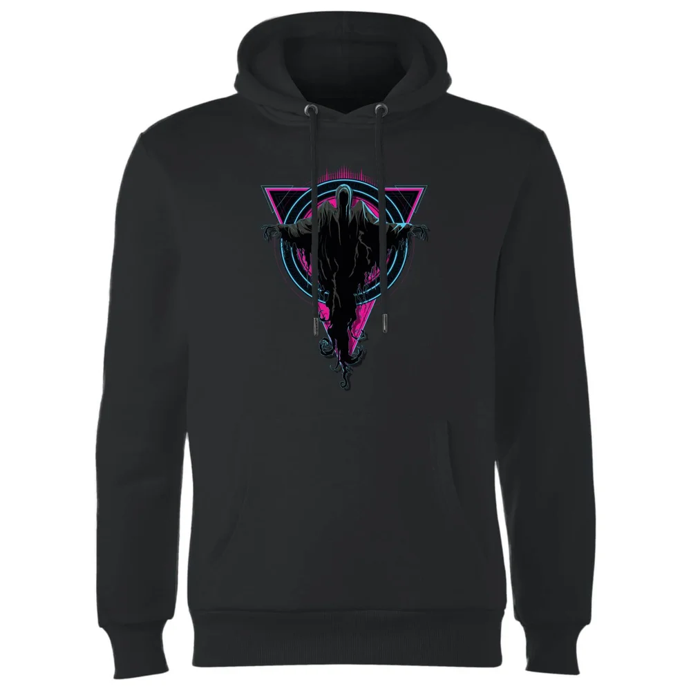 Sweat à Capuche Homme Détraqueurs Néon - Harry Potter - Noir - S - Noir Image 1
