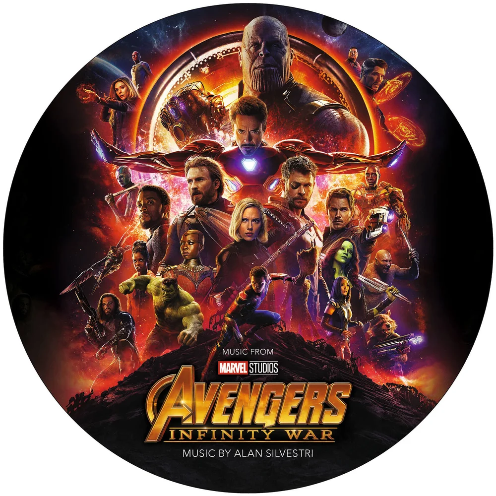 Avengers : Infinity War Édition limitée Picture Disc Vinyl LP Image 1