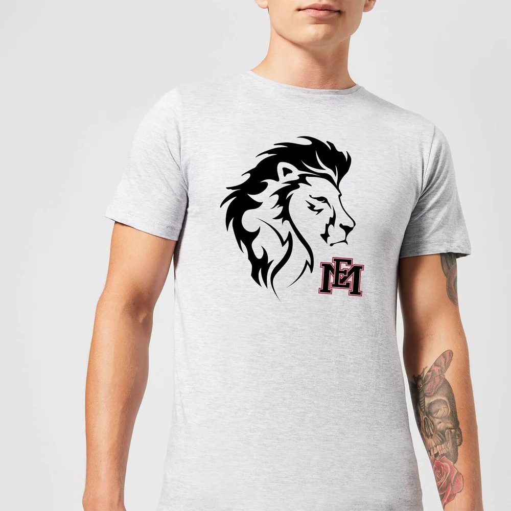 T-Shirt Homme Tête de Lion et Logo - East Mississippi Community College - Gris - S Image 1