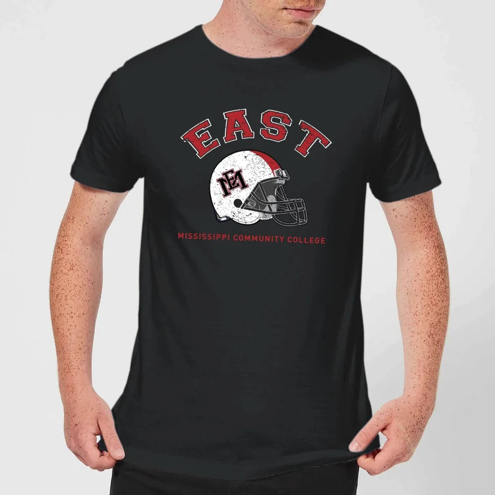 T-Shirt Homme Casque - East Mississippi Community College - Noir - S Image 1