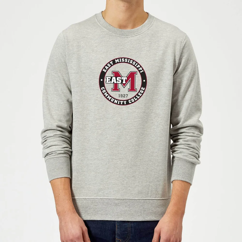 Sweat Homme College Seal - East Mississippi Community College - Gris - S - Gris Image 1