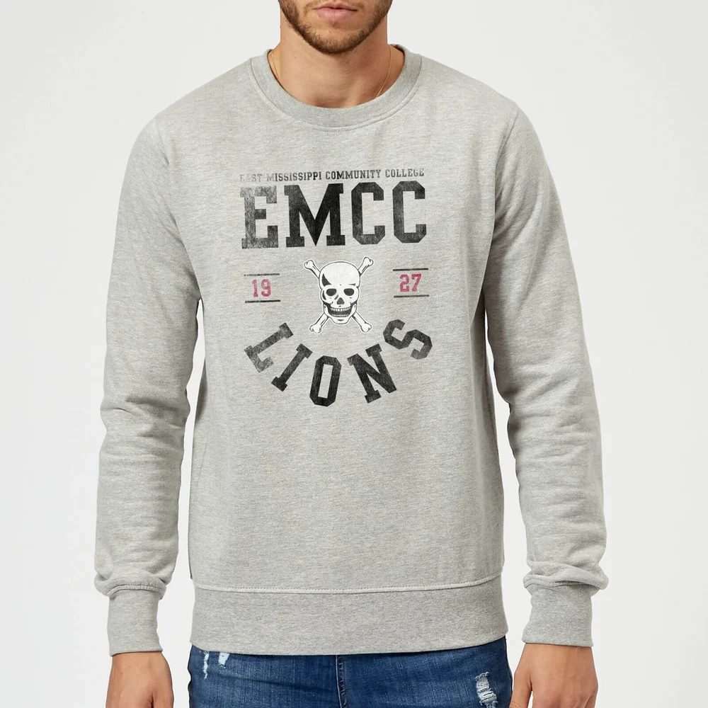 Sweat Homme Lions - East Mississippi Community College - Gris - S - Gris Image 1