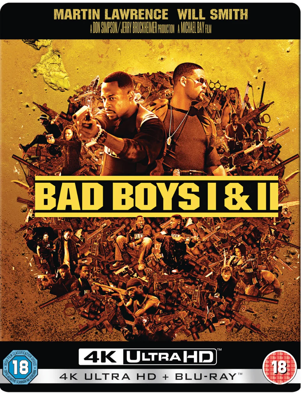 Collection Bad Boys I&II 4K Ultra HD - Steelbook Pop Art exclusif Zavvi Image 1