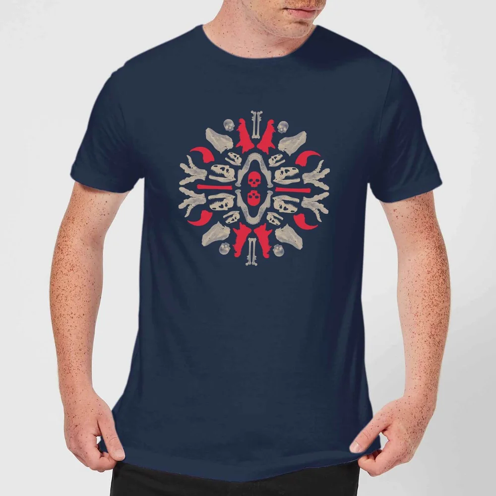 T-Shirt Homme Dinosaures et Fossiles - Natural History Museum - Bleu Marine - S - Navy Image 1