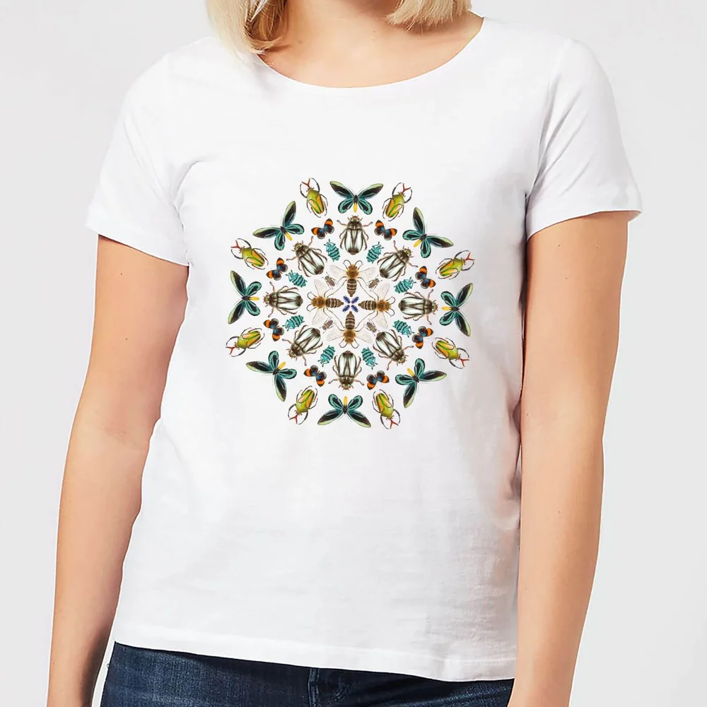 T-Shirt Femme Abeilles et Insectes - Natural History Museum - Blanc - S - Blanc Image 1