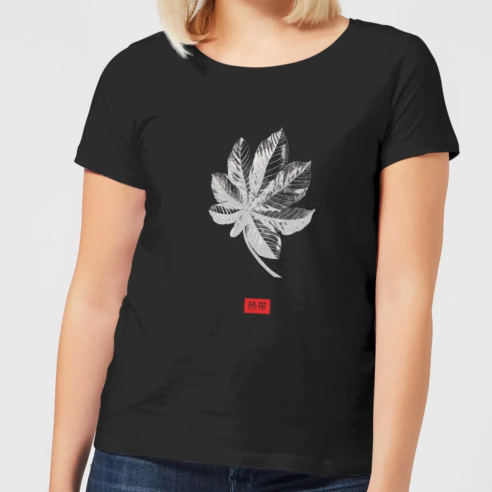 T-Shirt Femme Tropical - Natural History Museum - Noir - S - Noir Image 1