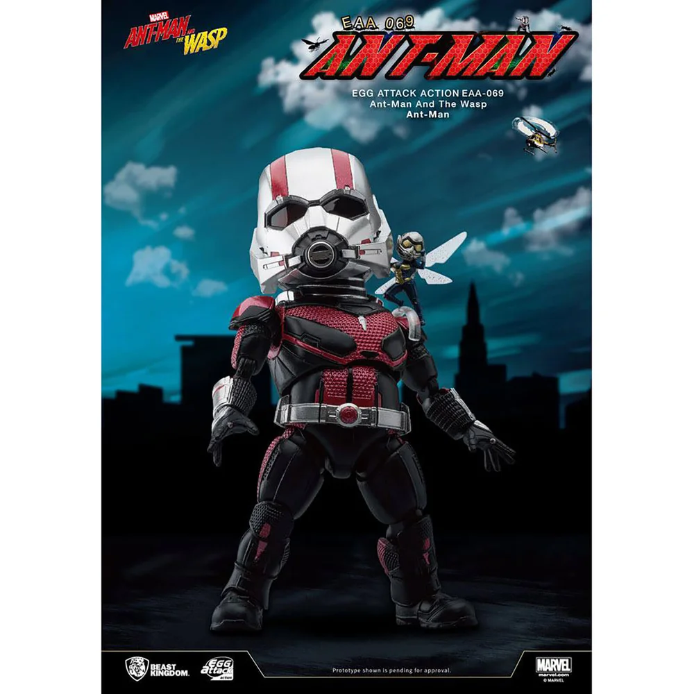 Figurine Ant-Man- Ant-Man et la guêpe Egg Attack 16 cm Image 1