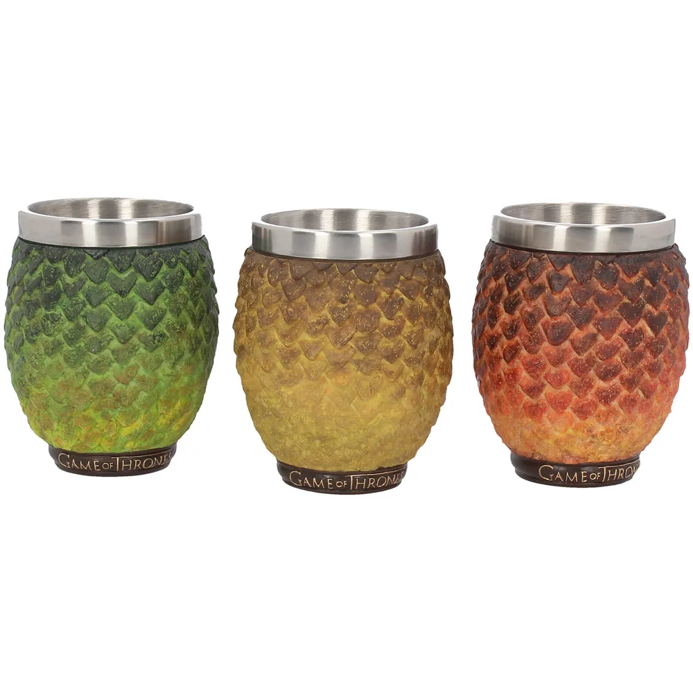 Verres à shot œufs de dragon Game of Thrones Image 1