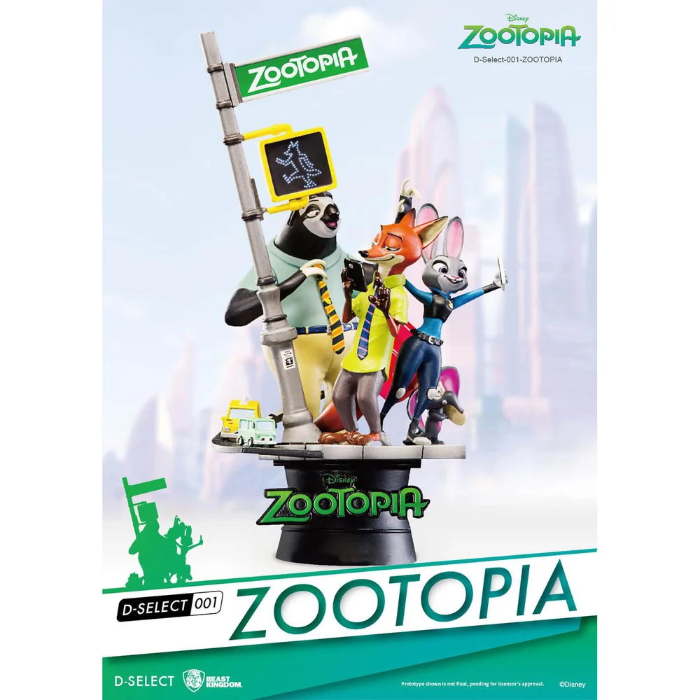 Zootopia D-Select PVC Diorama 16 cm Image 1