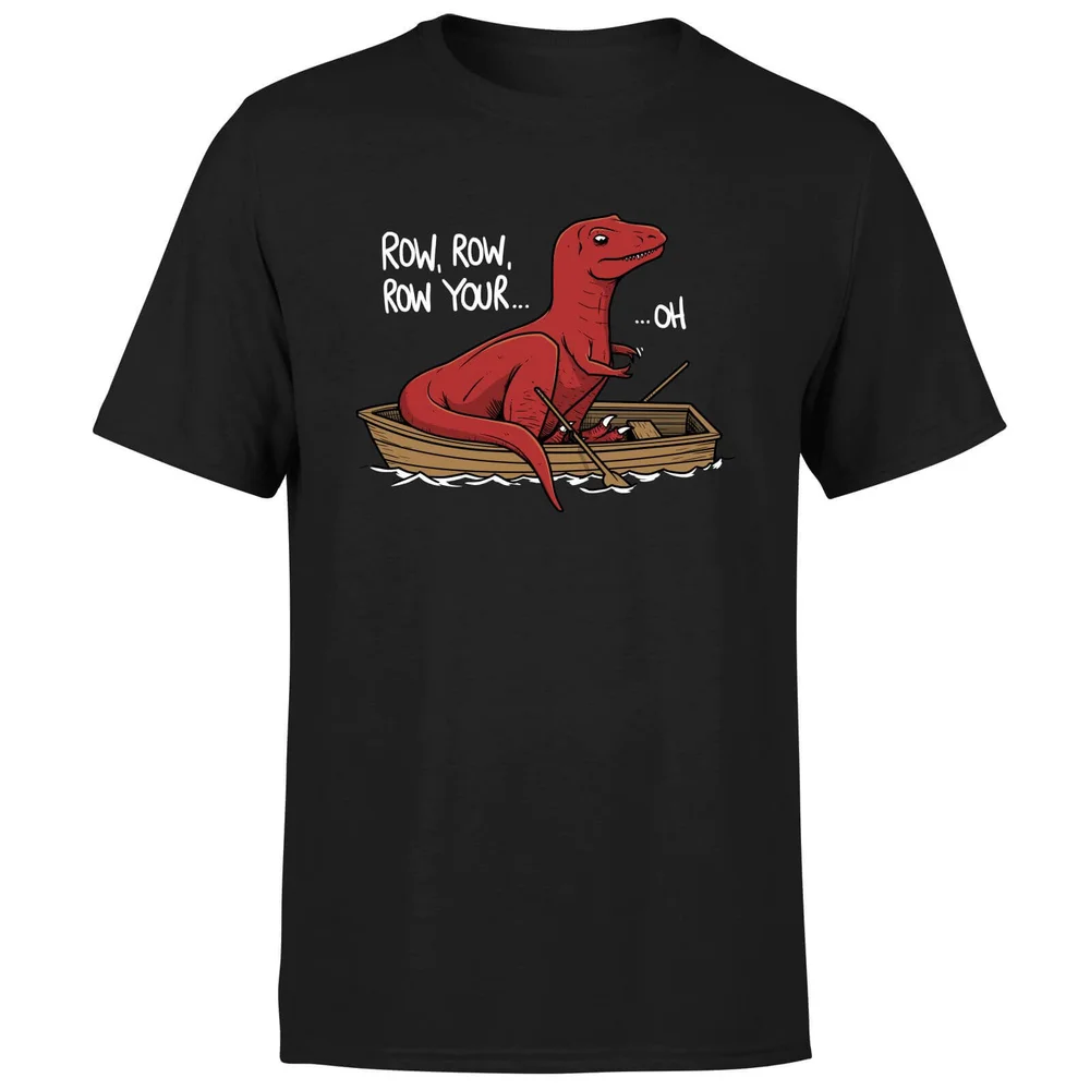 Row Row Row Your Boat Men's T-Shirt - Black - 3XL - Noir Image 1