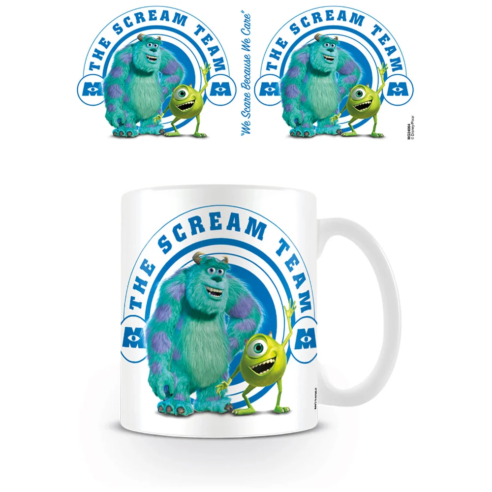 Disney Pixar (Monsters Inc Scream Team) Coffee Mug Image 1