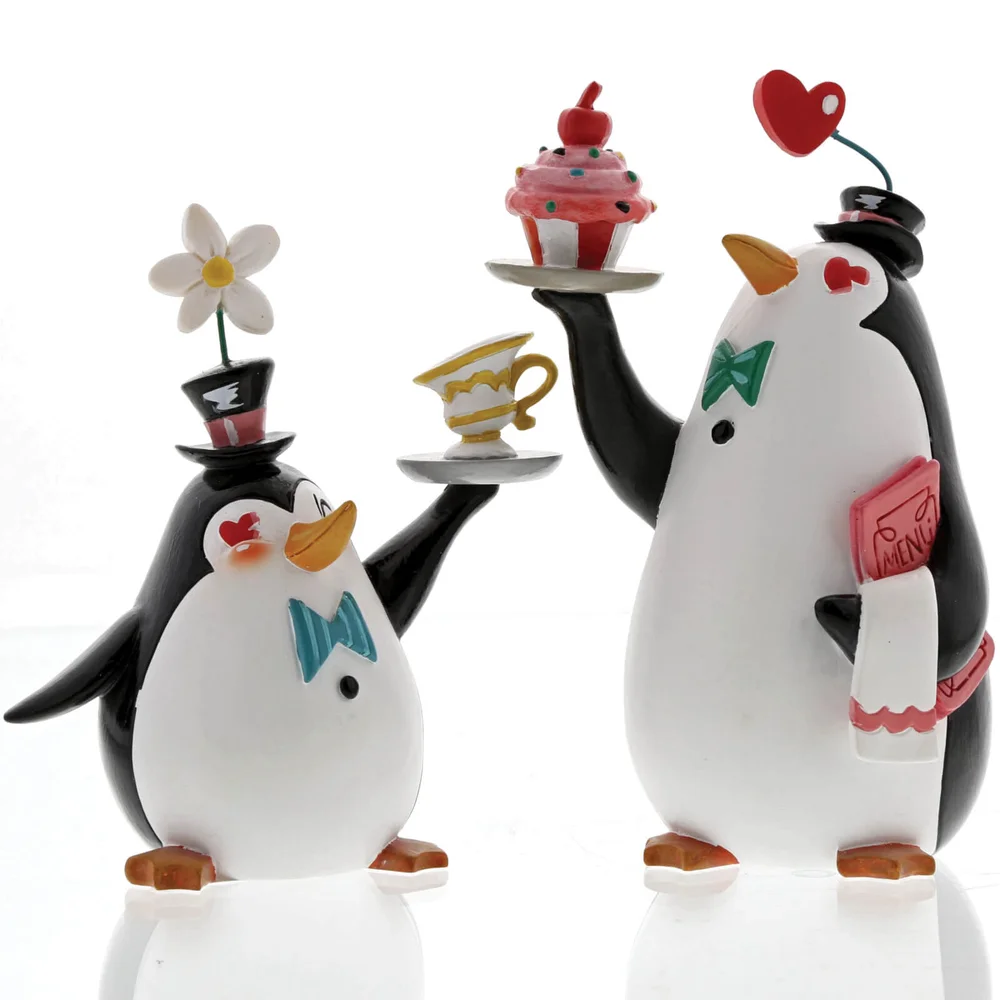 Figurine de serveur pingouin Miss Mindy Image 1