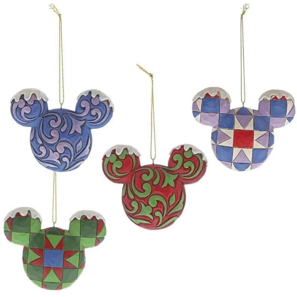 Ensemble de décorations de Noël têtes de Mickey – Disney Traditions Image 1