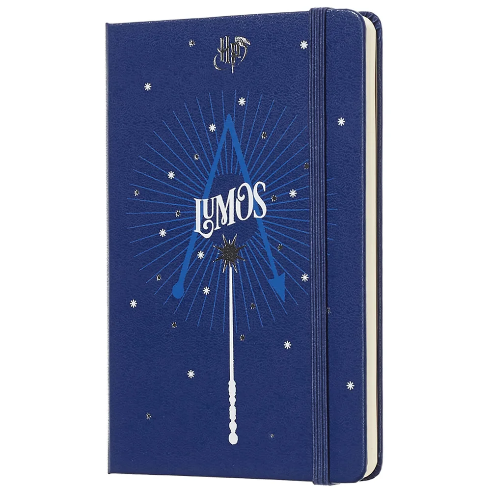 2019 Moleskine Harry Potter Limited Edition Notebook Blue Large Weekly 12-Month Diary Image 1