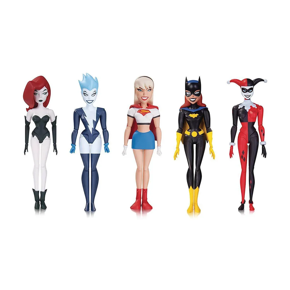 Lot de 5 Figurines Batman Animated DC Comics NBA Soirée Filles Image 1