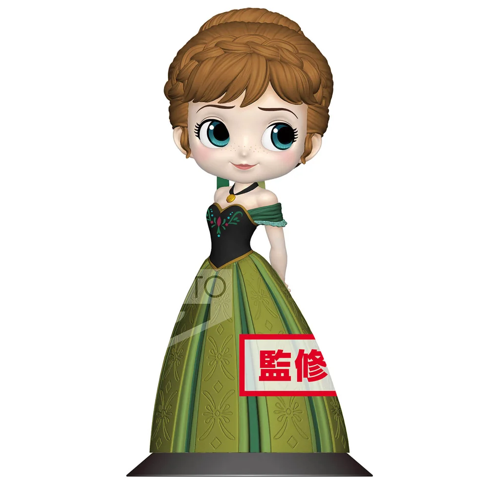 Figurine La Reine des neiges Anna Princesse 14 cm (Version Classique ) Disney - Banpresto Q Posket Image 1