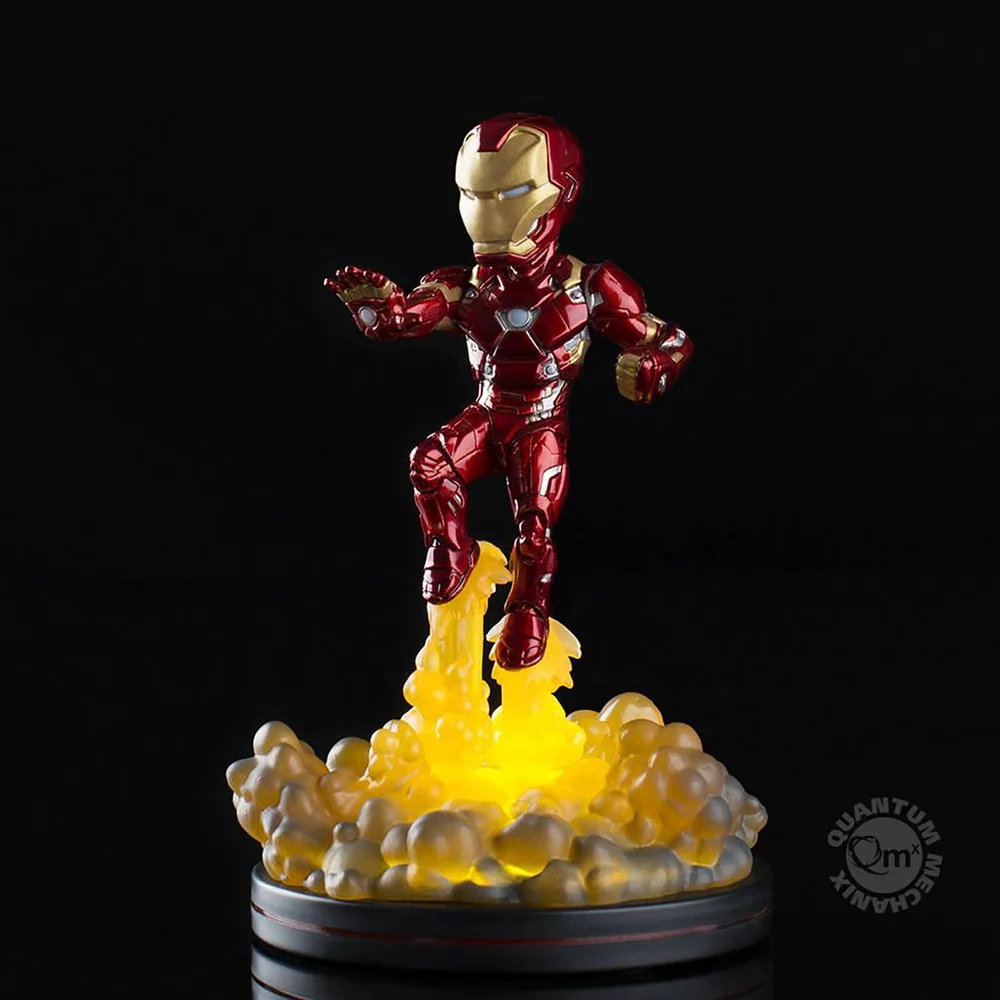 Marvel Captain America: Civil War Iron Man Light-Up Q-Fig FX Diorama Image 1