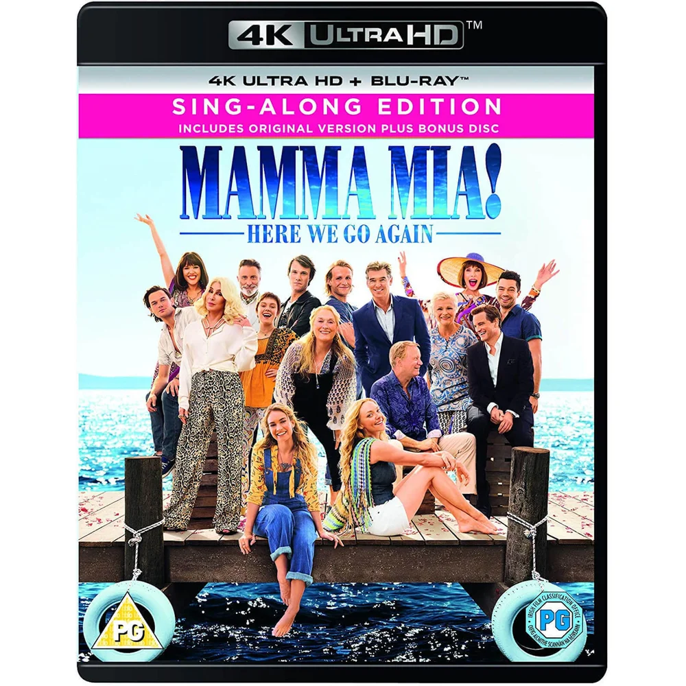 Mamma Mia ! Here We Go Again - 4K Ultra HD (avec téléchargement numérique) Image 1
