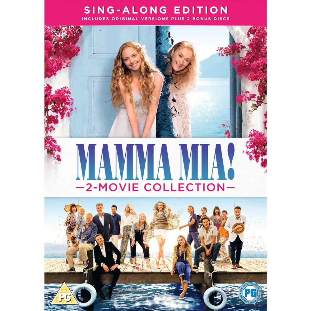 Mamma Mia ! 2-Movie Collection - Sing-Along Édition (DVD + 2 Bonus Discs) Image 1