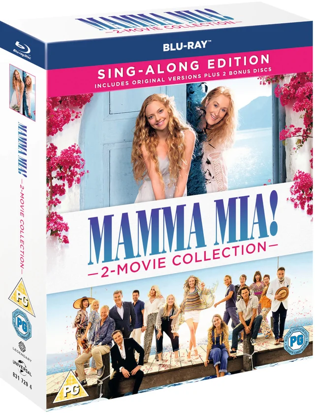 Mamma Mia ! 2-Movie Collection - Sing-Along Édition (Blu-ray + 2 Bonus Discs)
