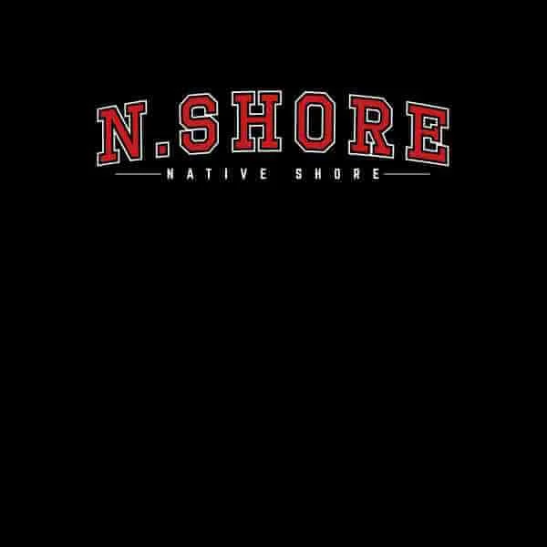 T-Shirt Homme N.Shore Native Shore - Noir