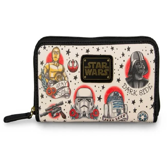 Portefeuille Star Wars Tatouages Similicuir - Loungefly Image 1