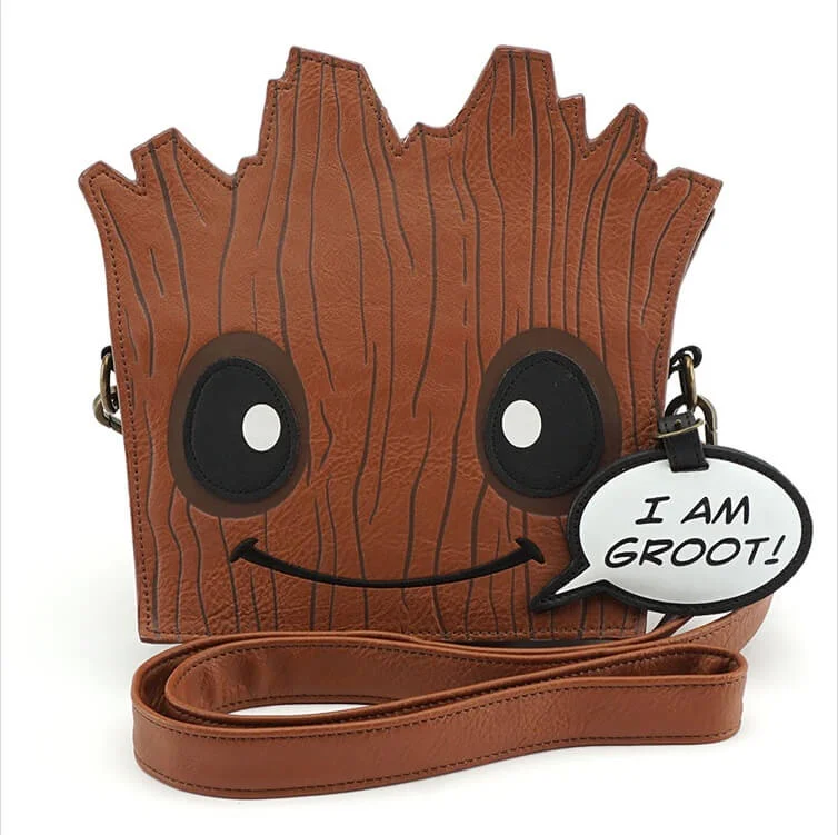 Loungefly Marvel Les Gardiens de la Galaxie Groot Die Cut Cross Body Bag (sac à bandoulière) Image 1