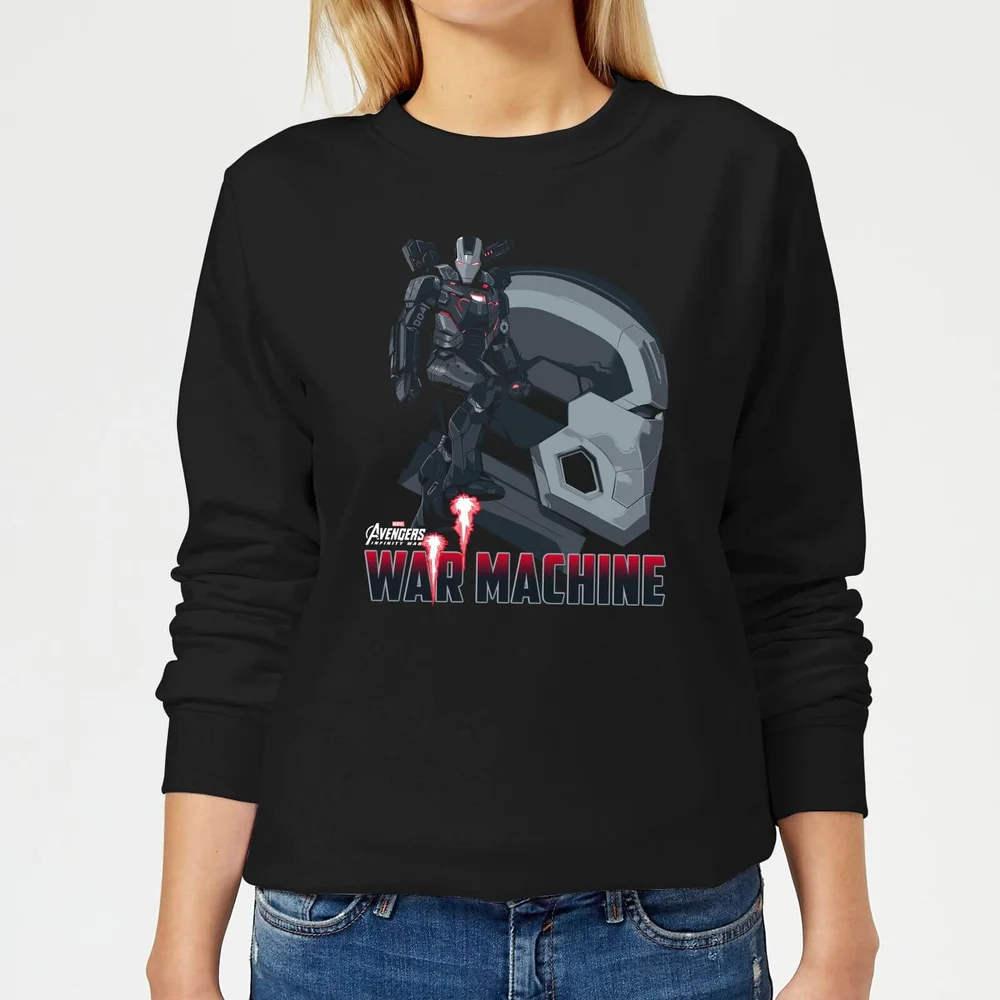Sweat Femme War Machine Avengers - Noir - S Image 1