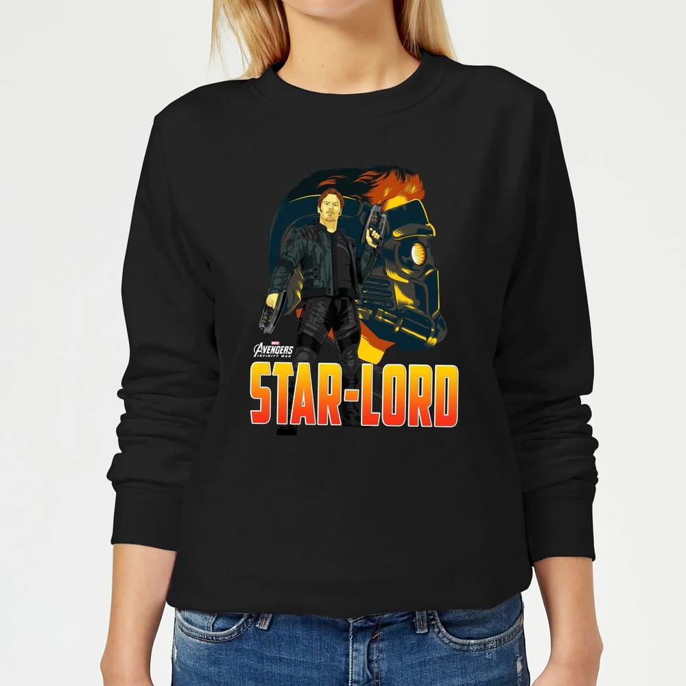 Sweat Femme Star-Lord Avengers - Noir - S Image 1