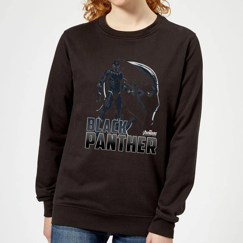 Sweat Femme Black Panther Avengers - Noir - S Image 1