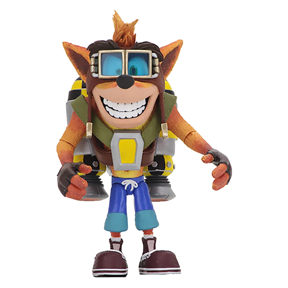 NECA Crash Bandicoot - Figurine 7" - Crash Jetpack Deluxe Image 1
