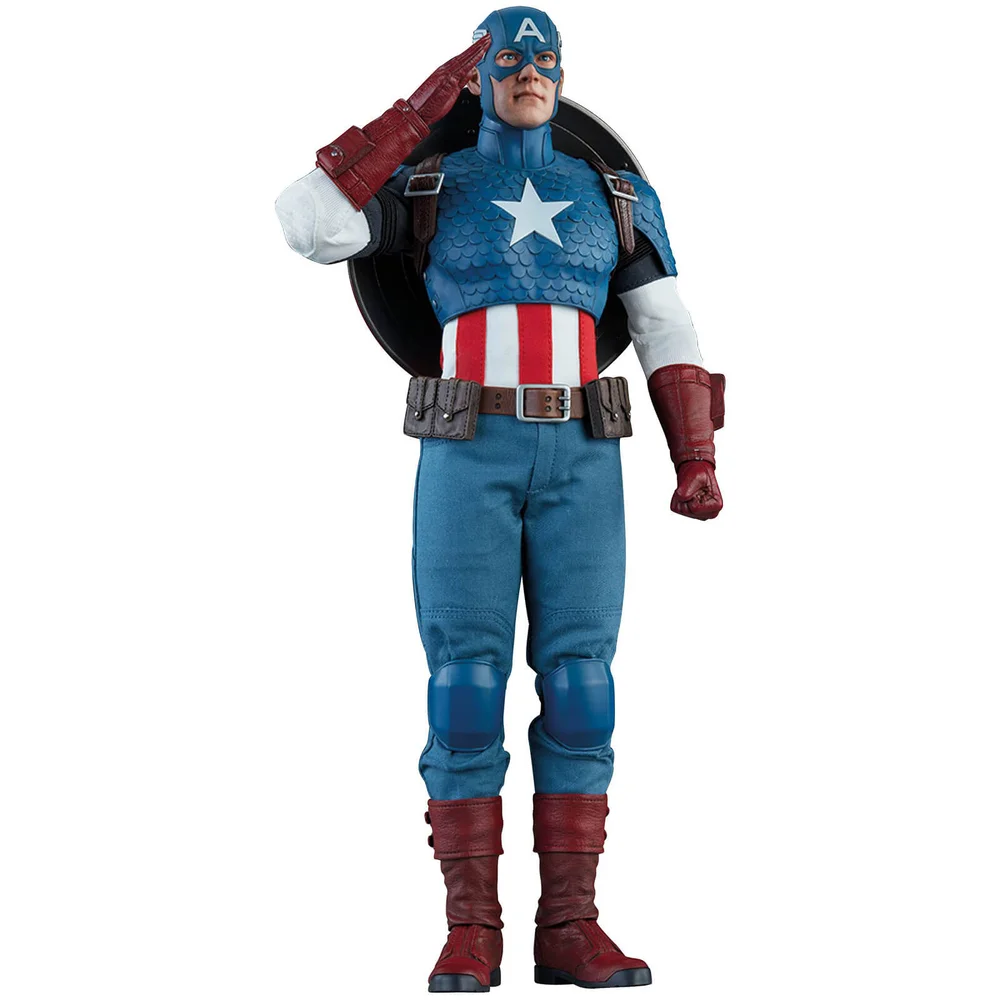 Figurine Captain America Échelle 1/6 Sideshow Collectibles Marvel Comics 30 cm Image 1