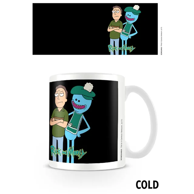 Rick and Morty (Jerry and Mr Meeseeks) Heat Changing Mug
