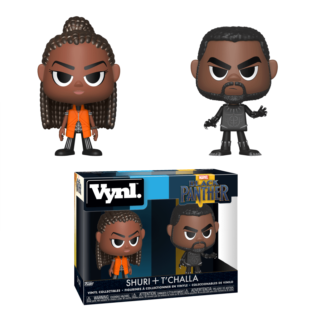Vynl. Black Panther & Shuri Marvel Image 1